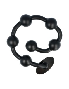 Boules Anales Virgite Silicone Noir