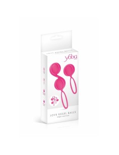 Boules d'Orgasme Yoba Silicone Rose 2