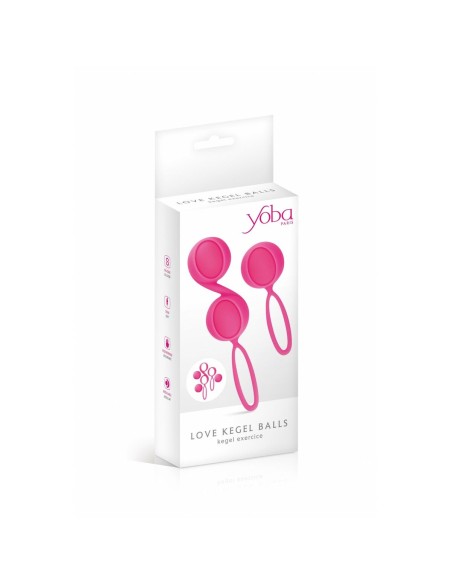 Boules d'Orgasme Yoba Silicone Rose