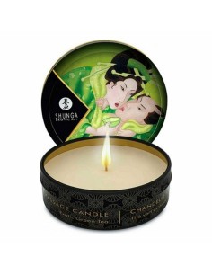 Bougie de massage Shunga Exotic Green Tea Thé vert 30 ml