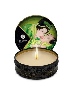 Bougie de massage Shunga Exotic Green Tea Thé vert 30 ml 2