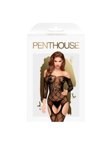 Bodystocking Noir Top-notch - PH0041BLK