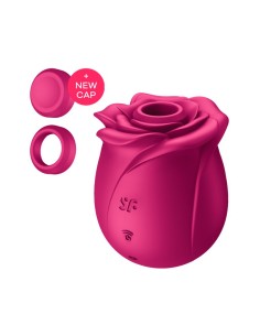 Stimulateur de clitoris rose par ondes de pression ou sans contact Pro 2 Classic Blossom Satisfyer - CC597840 2