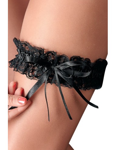 Jarretière dentelle noire - ORI24601061101