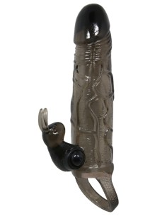 Gaine de pénis noire vibrante - CC5303750010 2