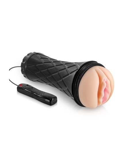 Masturbateur réaliste vagin vibrant 7 vitesses - CC5142000010