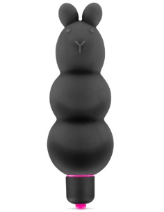 Vibromasseur stimulateur noir 7 vitesses silicone waterproof - CC5740000010 2