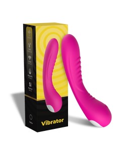 Vibromasseur courbé 9 modes de vibration rose - USK-V01PNK 2