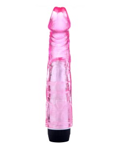 Vibromasseur 20 cm Jelly rose - YOJ-027PK 2