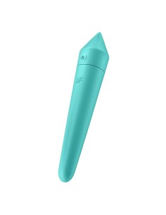 Vibromasseur connecté turquoise USB Ultra Power Bullet 8 Satisfyer - CC597744 2