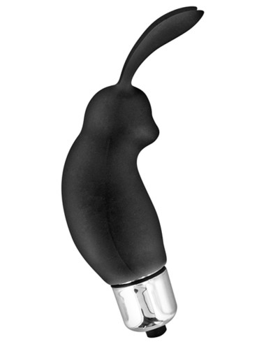Stimulateur de clitoris vibrant noir rabbit - CC5730010010