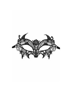 Bleu et Vert Flamboyant Maskarade Noir