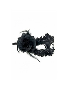 Bleu et Vert Flamboyant Maskarade Noir 2