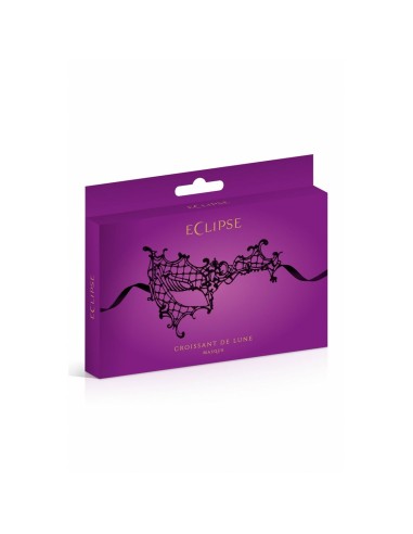 Bleu et Vert Flamboyant Maskarade Noir