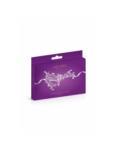 Bleu et Vert Flamboyant Maskarade Blanc