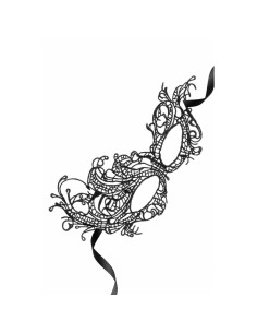 Bleu et Vert Flamboyant Maskarade Noir 2