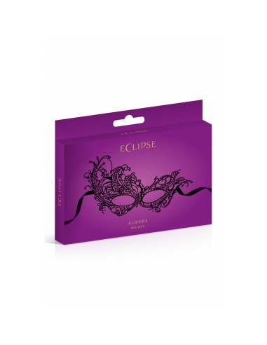 Bleu et Vert Flamboyant Maskarade Noir