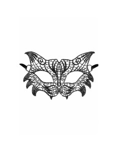 Bleu et Vert Flamboyant Maskarade Noir