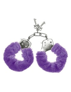 Menottes S Pleasures Furry Lila