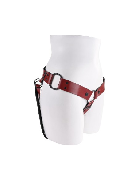 Menottes roses avec attaches Sportsheets Saffron Dos