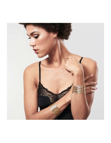 Menottes Désirs métalliques dorées Bijoux Indiscrets 143 Argenté