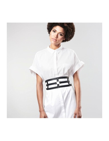 Ceinture Noire avec Sangle Maze Bijoux Indiscrets 11499