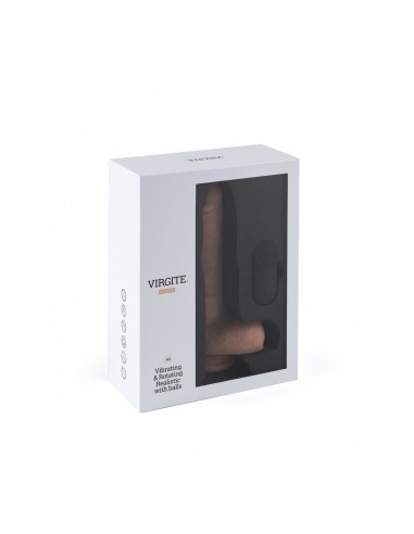 Vibromasseur réaliste Virgite 19 cm