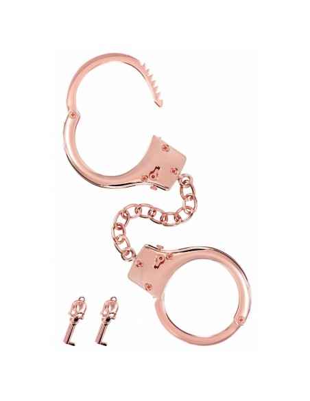 Ensemble Attaches et Menottes Fetish Tentation Rose