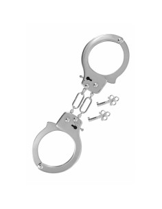 Ensemble Attaches et Menottes Fetish Tentation Argenté