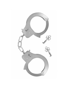 Ensemble Attaches et Menottes Fetish Tentation Argenté
