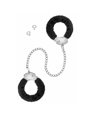 Ensemble Attaches et Menottes Fetish Tentation Noir