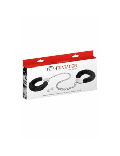 Ensemble Attaches et Menottes Fetish Tentation Noir 2