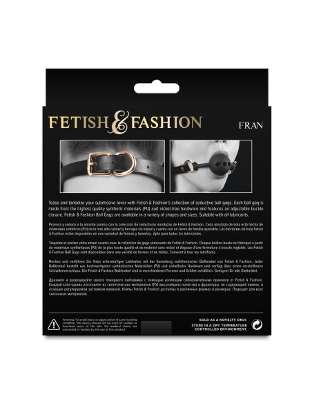 Bâillon NS Novelties FRAN BLACK