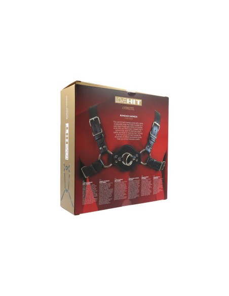 Harnais New Comers Virgite MOD. 4 Noir