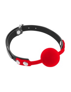 Baillon à boule rouge silicone - CC5700630030 2