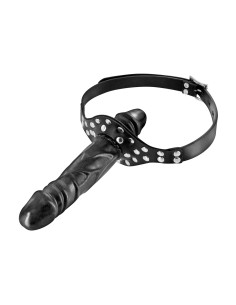 Bâillon double gode noir - CC6060300010 2