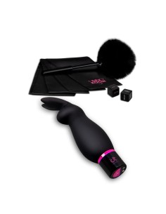 Vibromasseur classique Dream Toys Sex Room Raunchy Kit Noir