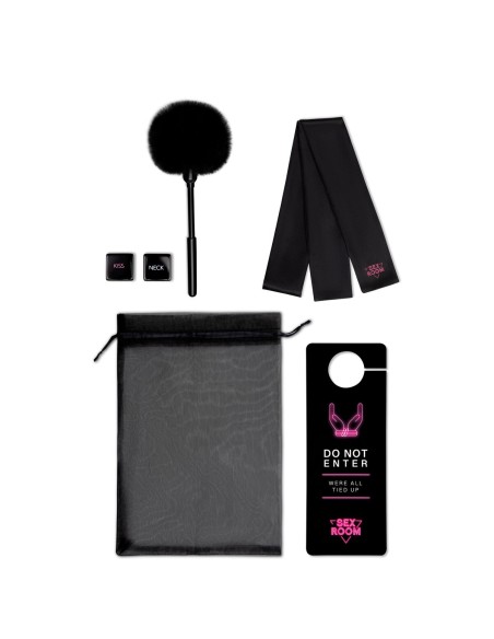 Vibromasseur classique Dream Toys Sex Room Raunchy Kit Noir